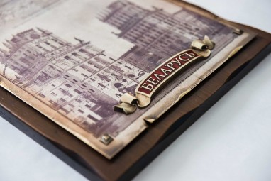 Декоративное панно "Ворота Минска"